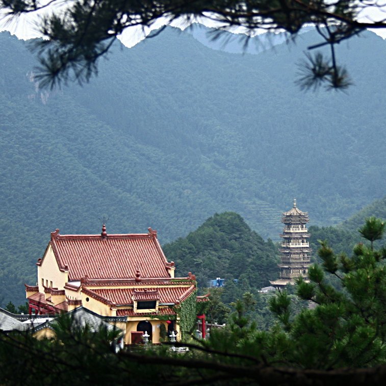 Show me Jiuhua Mountain Temple