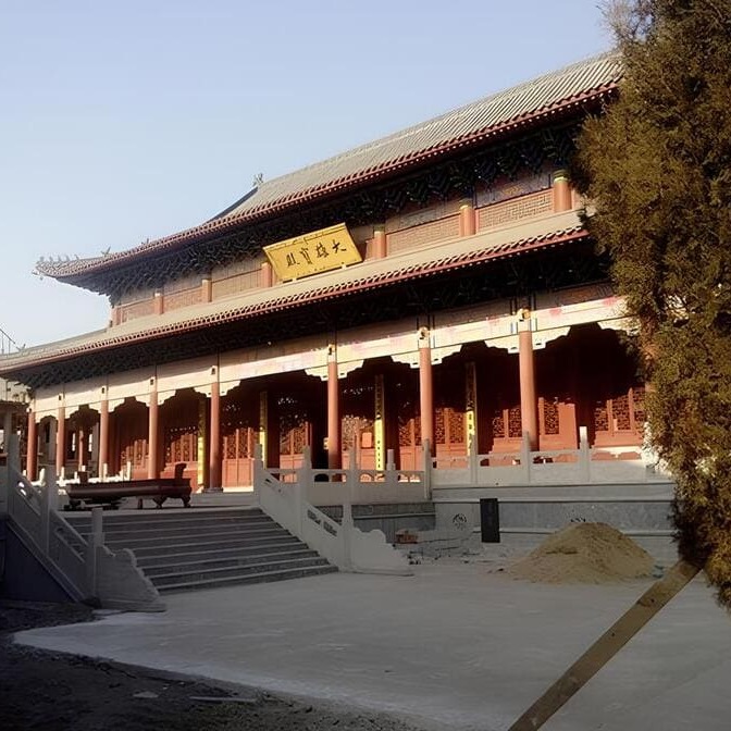 Look_Up_Temple_Da Le Shou_Cangzhou_China_Travel