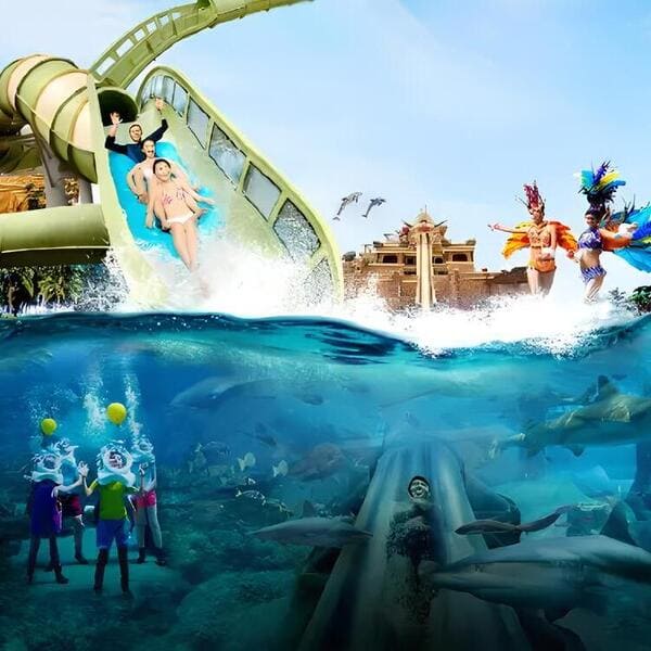 Show Me Aquaventure Waterpark China Travel